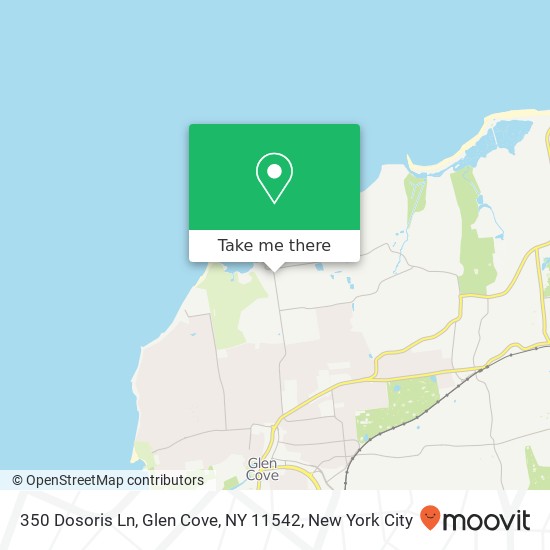 350 Dosoris Ln, Glen Cove, NY 11542 map