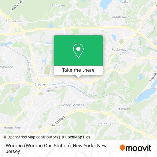 Woroco (Woroco Gas Station) map