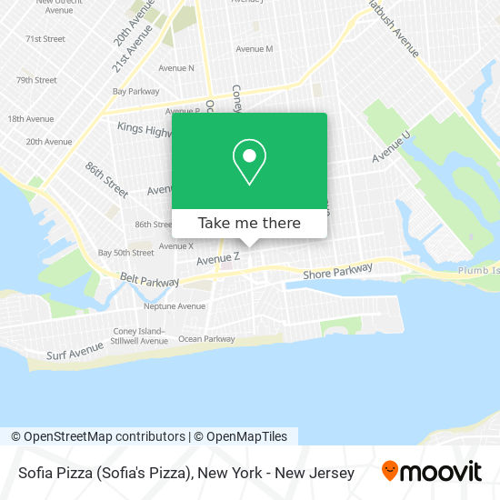 Sofia Pizza (Sofia's Pizza) map