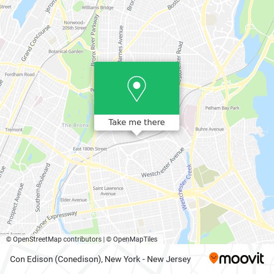 Con Edison (Conedison) map