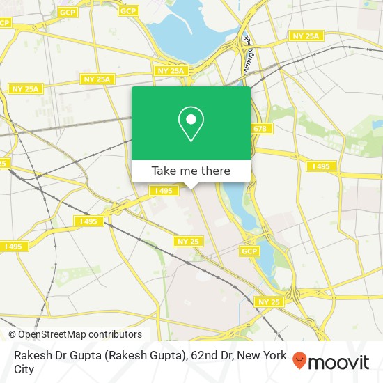 Rakesh Dr Gupta (Rakesh Gupta), 62nd Dr map