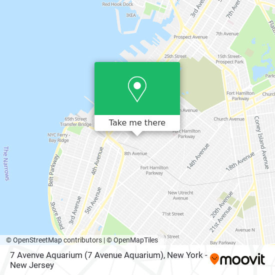 Mapa de 7 Avenve Aquarium (7 Avenue Aquarium)