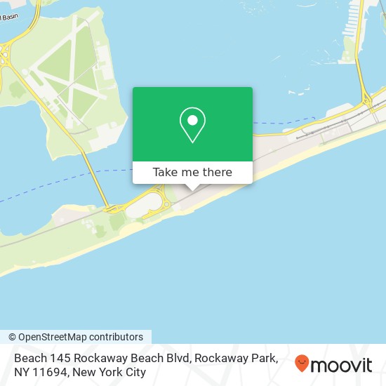 Beach 145 Rockaway Beach Blvd, Rockaway Park, NY 11694 map