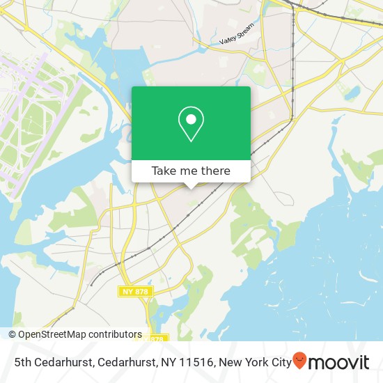5th Cedarhurst, Cedarhurst, NY 11516 map