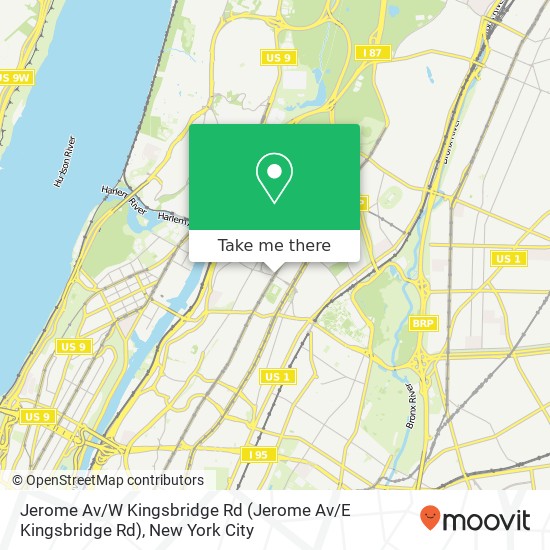 Jerome Av / W Kingsbridge Rd map