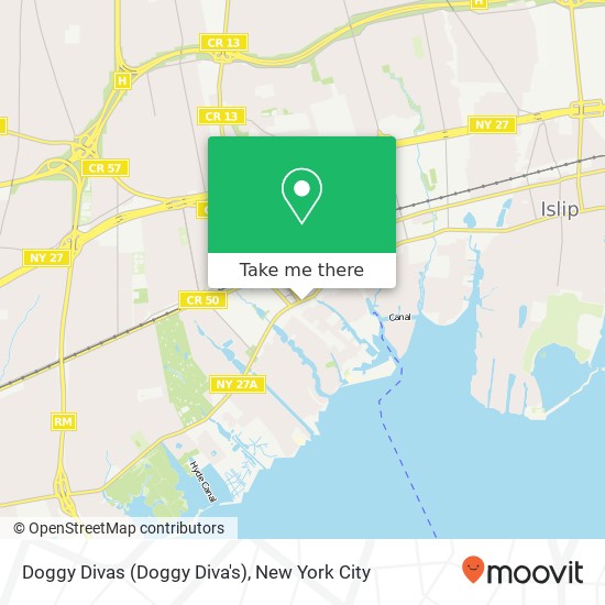 Doggy Divas (Doggy Diva's) map