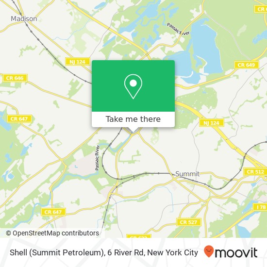 Shell (Summit Petroleum), 6 River Rd map