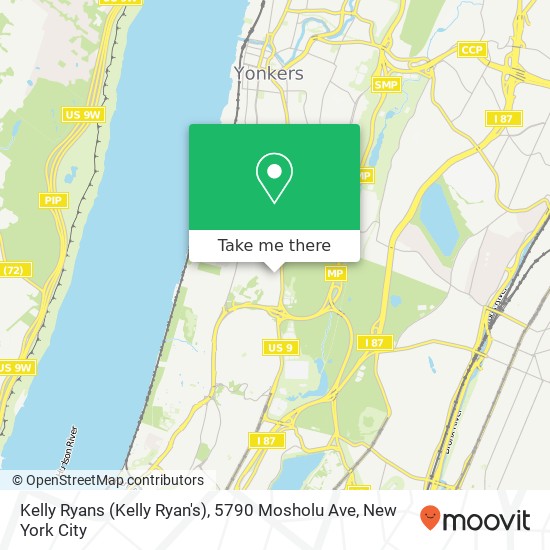 Kelly Ryans (Kelly Ryan's), 5790 Mosholu Ave map