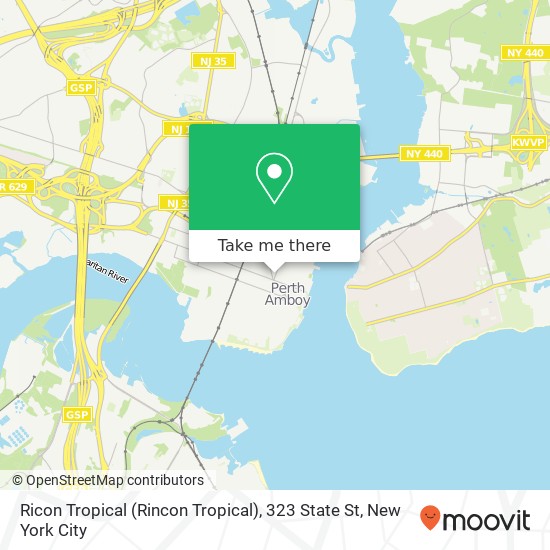 Ricon Tropical (Rincon Tropical), 323 State St map