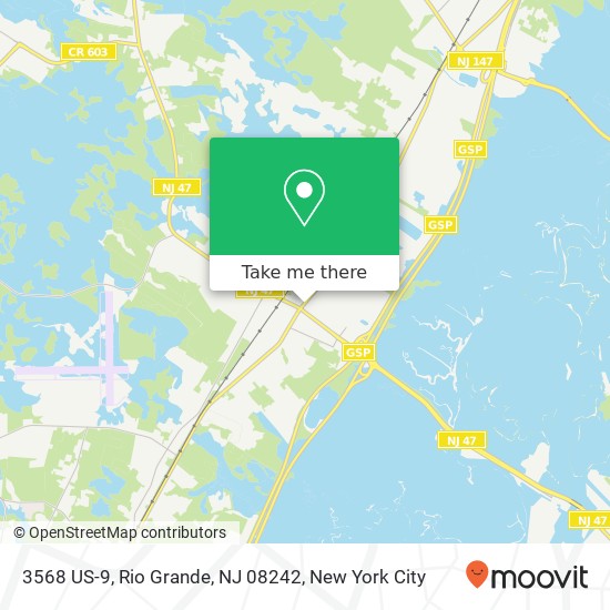 3568 US-9, Rio Grande, NJ 08242 map