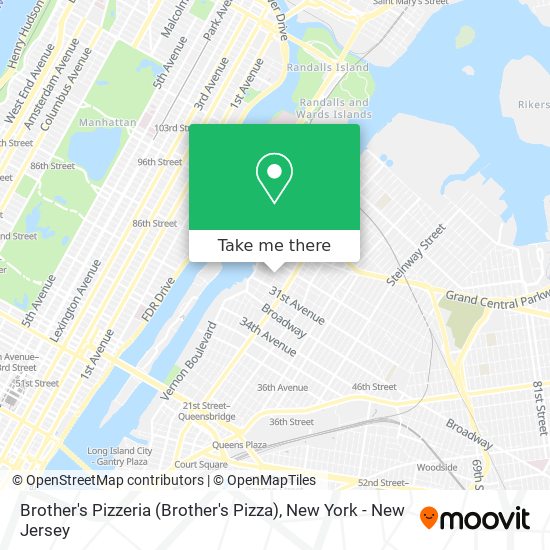 Mapa de Brother's Pizzeria (Brother's Pizza)