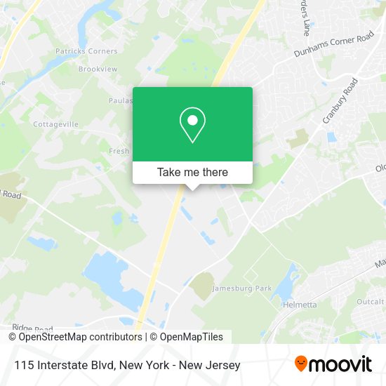 115 Interstate Blvd, Jamesburg (MONROE TOWNSHIP), NJ 08831 map