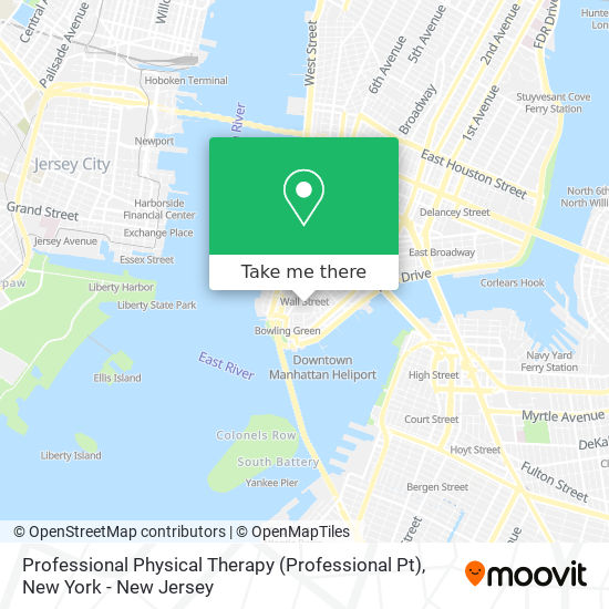 Professional Physical Therapy (Professional Pt) map