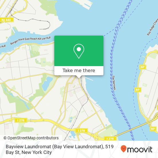 Mapa de Bayview Laundromat (Bay View Laundromat), 519 Bay St