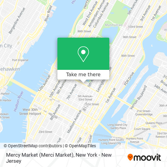 Mercy Market (Merci Market) map