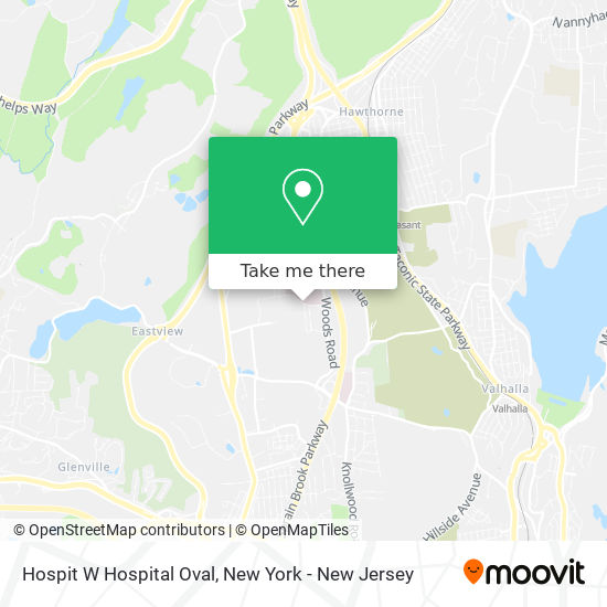 Hospit W Hospital Oval map