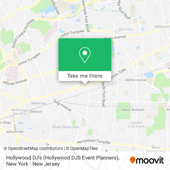 Mapa de Hollywood DJ's (Hollywood DJS Event Planners)