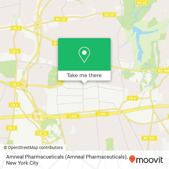 Amneal Pharmacueticals (Amneal Pharmaceuticals) map