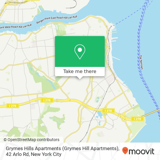 Grymes Hills Apartments (Grymes Hill Apartments), 42 Arlo Rd map