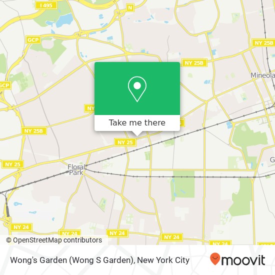 Wong's Garden (Wong S Garden) map