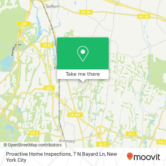Proactive Home Inspections, 7 N Bayard Ln map