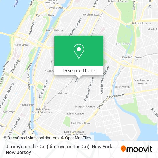 Jimmy's on the Go (Jimmys on the Go) map