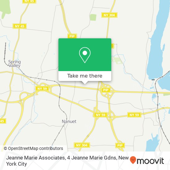 Mapa de Jeanne Marie Associates, 4 Jeanne Marie Gdns