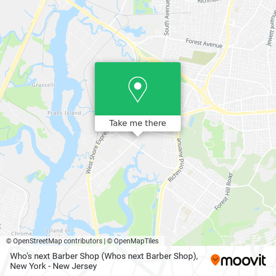 Mapa de Who's next Barber Shop (Whos next Barber Shop)