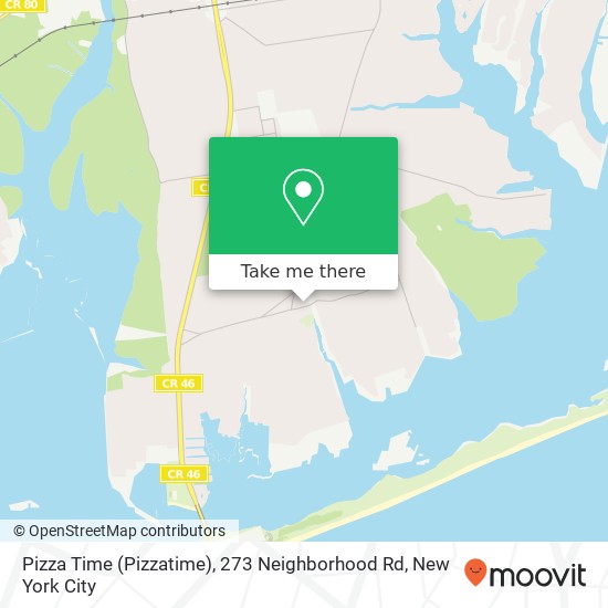 Pizza Time (Pizzatime), 273 Neighborhood Rd map