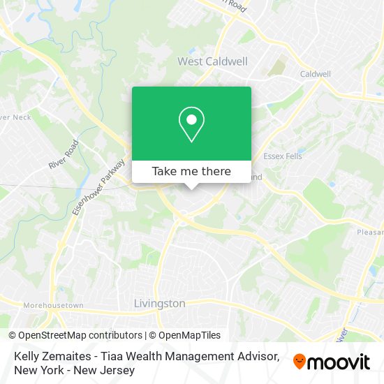 Mapa de Kelly Zemaites - Tiaa Wealth Management Advisor