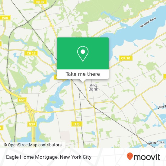 Mapa de Eagle Home Mortgage