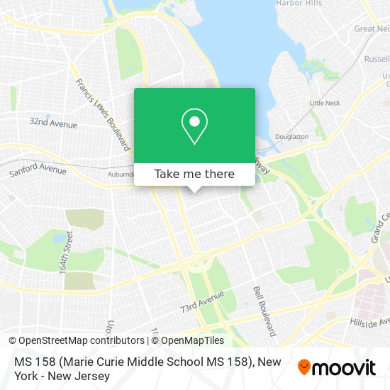 MS 158 (Marie Curie Middle School MS 158) map