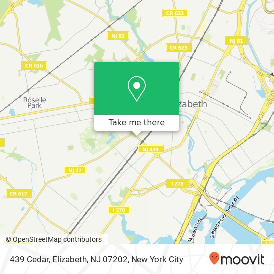 439 Cedar, Elizabeth, NJ 07202 map