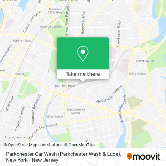 Parkchester Car Wash (Parkchester Wash & Lube) map