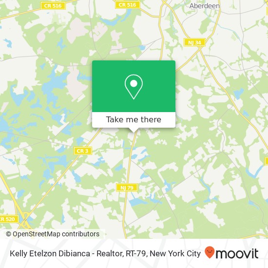 Mapa de Kelly Etelzon Dibianca - Realtor, RT-79