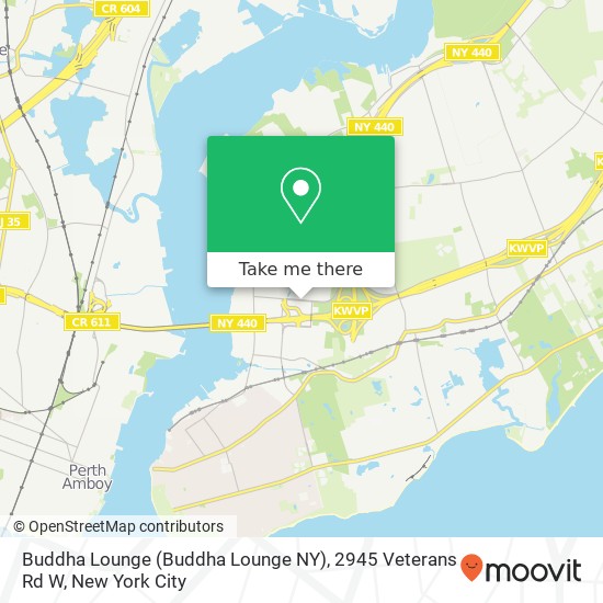 Mapa de Buddha Lounge (Buddha Lounge NY), 2945 Veterans Rd W