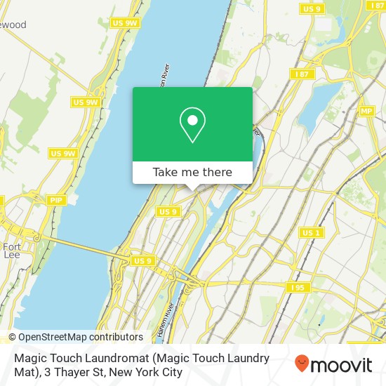 Magic Touch Laundromat (Magic Touch Laundry Mat), 3 Thayer St map