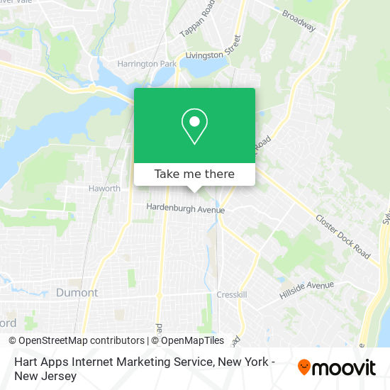 Hart Apps Internet Marketing Service map