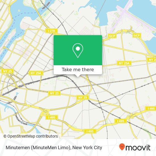 Mapa de Minutemen (MinuteMen Limo)