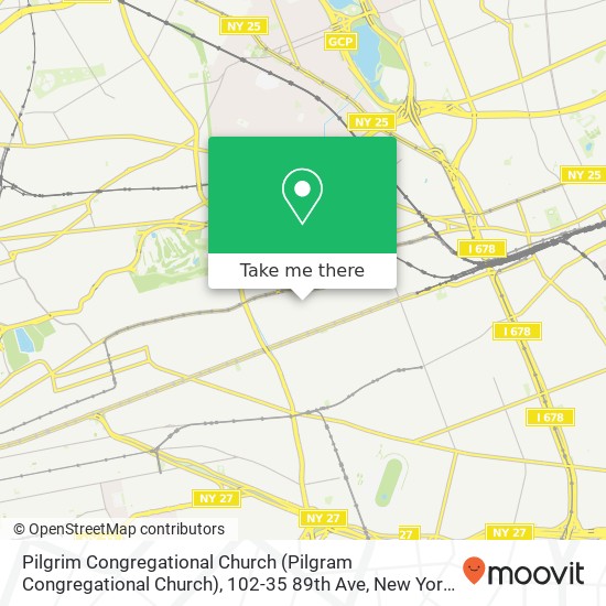 Pilgrim Congregational Church (Pilgram Congregational Church), 102-35 89th Ave map