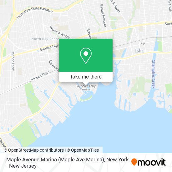 Mapa de Maple Avenue Marina (Maple Ave Marina)