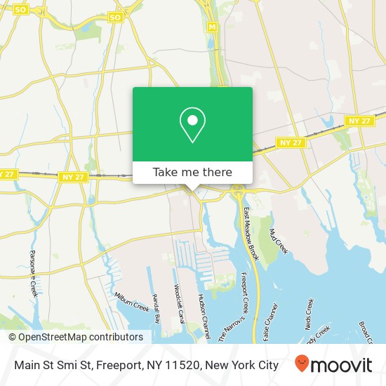 Main St Smi St, Freeport, NY 11520 map
