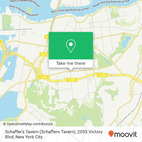 Schaffer's Tavern (Schaffers Tavern), 2055 Victory Blvd map