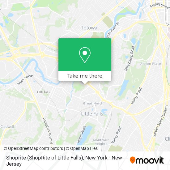 Shoprite (ShopRite of Little Falls) map