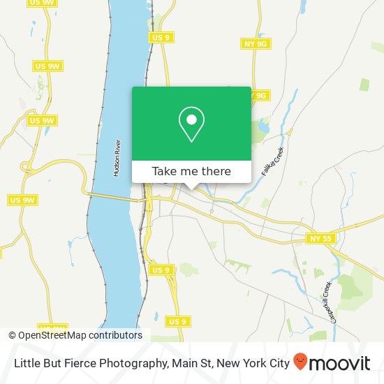 Mapa de Little But Fierce Photography, Main St