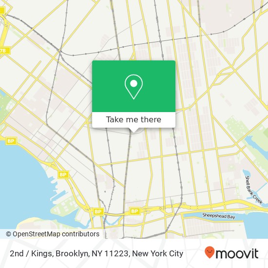 2nd / Kings, Brooklyn, NY 11223 map