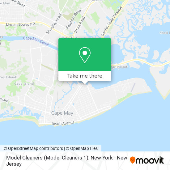 Mapa de Model Cleaners (Model Cleaners 1)