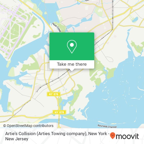 Artie's Collision (Arties Towing company) map