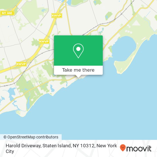 Harold Driveway, Staten Island, NY 10312 map
