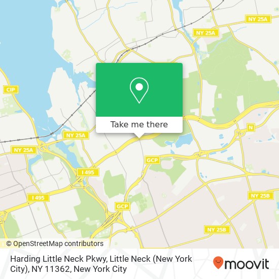 Harding Little Neck Pkwy, Little Neck (New York City), NY 11362 map